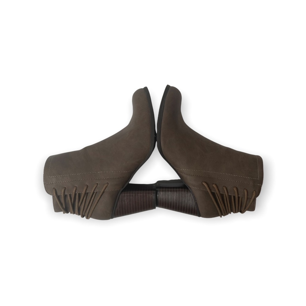 Madden Girl Tan Booties Boots Size 7.5 - Picture 6 of 10